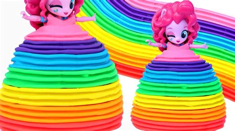 Learn Colors Play Doh Dress Diy Mlp Play Doh Rainbow Modelling Clay