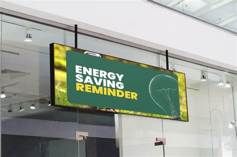 Five Ways To Minimize Energy Consumption Of Digital Signage