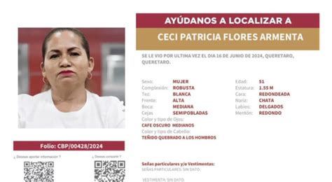 Reportan desaparición de Ceci Flores madre buscadora