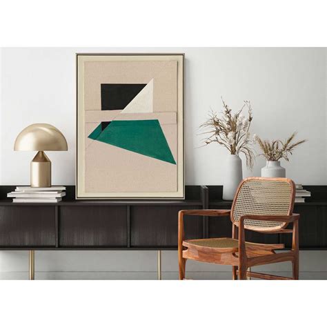 Quadro Moderno Astratto Green Shapes 60x80 Scopri L Eleganza Dell