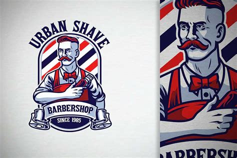 24 Best Barber Shop Logo Templates