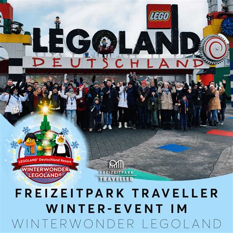 Freizeitpark Traveller Winter Event Im LEGOLAND Freizeitpark