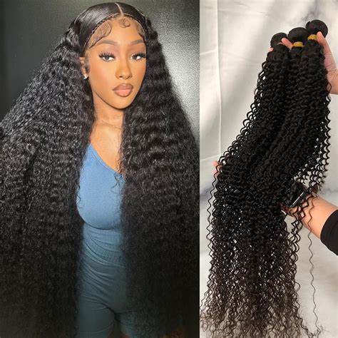 Jarama Curly Bundles Human Hair 10 12 14 Inch 100 Brazilian Kinky Curly Human Hair