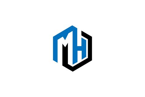 Mh Letter Logo Graphic By Mdmafi Creative Fabrica