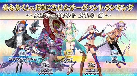 ＜画像2020＞『fgo』星5アルトリア・キャスターが2023年の水着イベントに登場！ 星4はクロエと鈴鹿御前 サマバケ 【fgo Fes