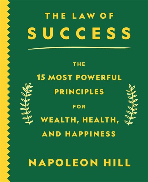 The Law Of Success Napoleon Hill Macmillan