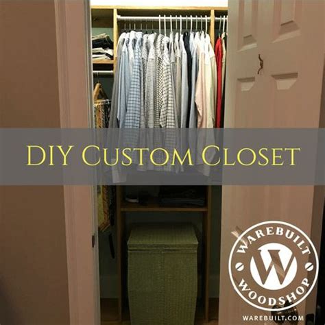 DIY Closet System (Part 1) - Follow our tutorial to build a custom closet | Diy closet system ...