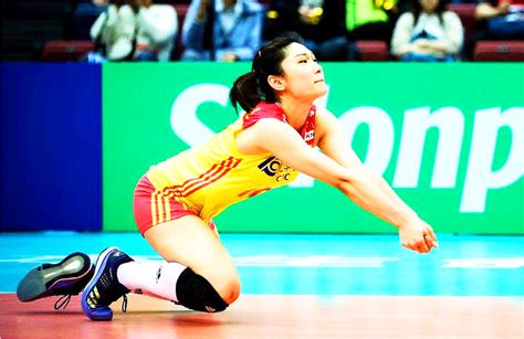 In The World League The First Match Of The Chinese Womens Volleyball