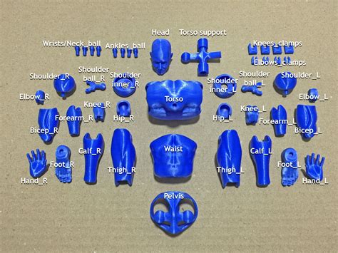 printable posable figure