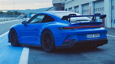 New Porsche 992 Gt3 2021 First Look Exterior Interior Exhaust Sound And Price Youtube