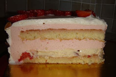 Entremets Et Desserts Entremet Fraise Vanille