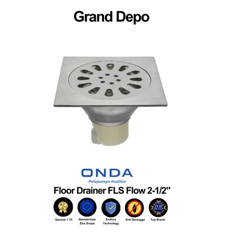 Jual Onda Floor Drain Fls Flow Saringan Got Fls Flow Onda