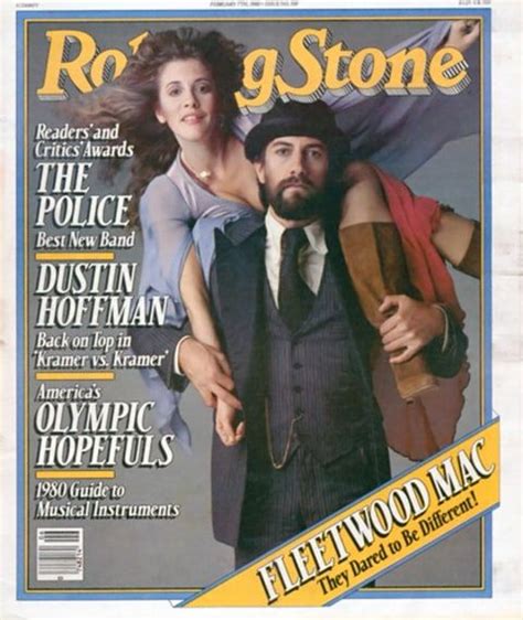 Rs Rolling Stone Magazine Cover Dustin Hoffman Stevie Nicks