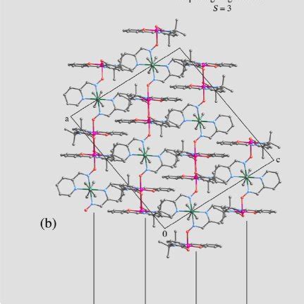 Views of the crystal structure of [Mn 2 (saltmen) 2 Ni(pao) 2 (py) 2... | Download Scientific ...