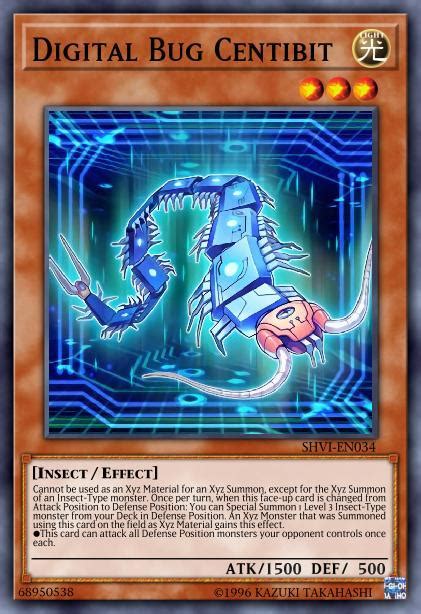 Digital Bug Deck Recipe Jan 17 YuGiOh Duel Links GameA