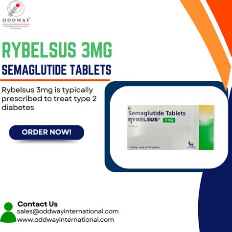 Rybelsus 3mg Semaglutide Tablet Oddway BeauteTrade