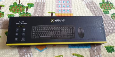 Micropack Km 203w Wireless Mouse Keyboard Combo Computers And Tech Parts And Accessories Mouse