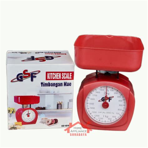 Timbangan Kue Serbaguna Kitchen Scale Analog Manual GSF Kapasitas 2