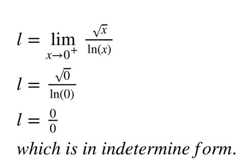 Answered L Lim X→0 Inx Bartleby