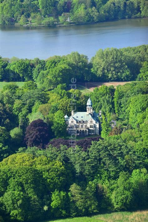 Grabau Von Oben Geb Ude Und Parkanlagen Des Schlo Artigen Herrenhaus