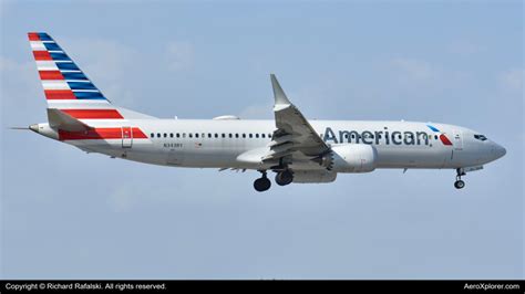 N Ry American Airlines Boeing Max By Richard Rafalski