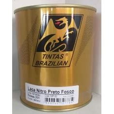 Tinta Laca Nitro Preto Fosco Brazilian Shopee Brasil