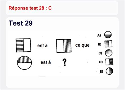 QCM CONCOURS GRATUITS Tests Psychotechnique D Analogies Visuelles