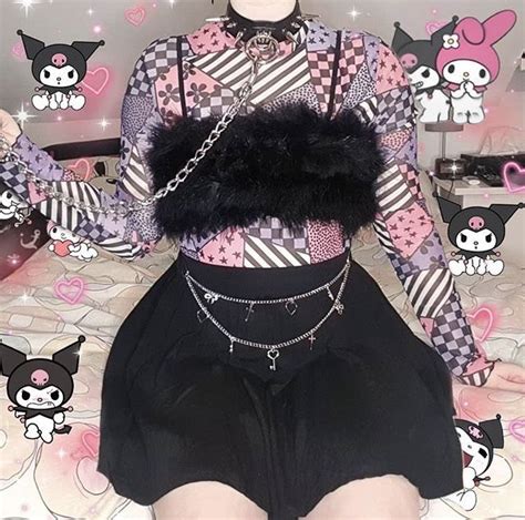 Kuromi Aesthetic Clothes