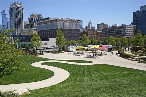 Little Island El Nuevo Parque Que Flota Sobre El Río Hudson En Nueva