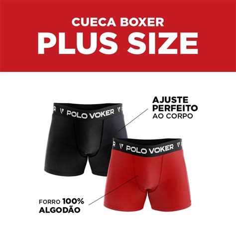 Kit Cuecas Boxer Box Plus Size Xg Xg Xg Extra Grande Microfibra