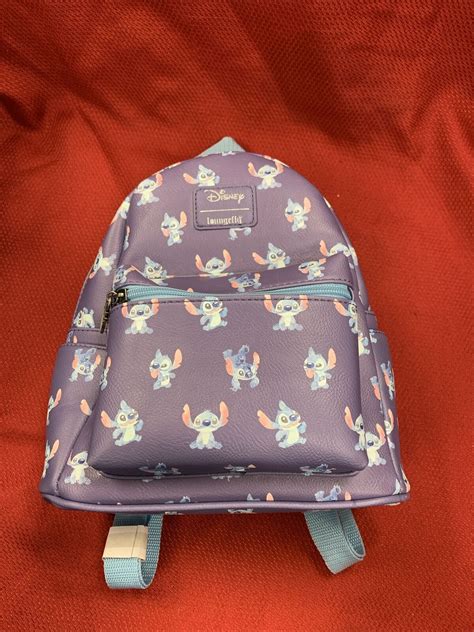 Loungefly Disney Lilo Stitch Poses Mini Backpack Bag Gem