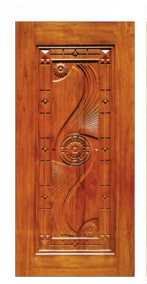 Exterior 38 Mm Teak Wood Carved Door For Home 80 Inch At Rs 47000