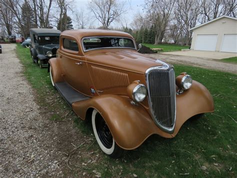 1934 Ford 3 Window Coupe Chopped