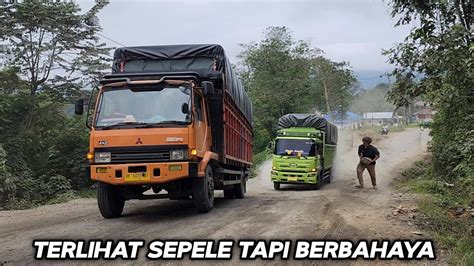 Terlihat Sepele Tapi Berbahaya Resiko Para Sopir Di Tanjakan Batu