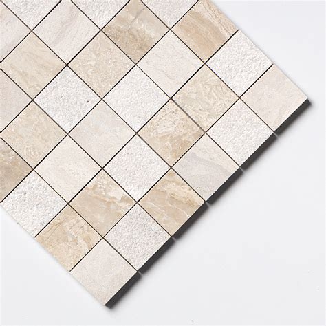 Diana Royal Textured Marble Mosaic Marble Systems Marble