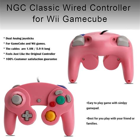 Gamecube Controller Classic Wired Controller For Wii Nintendo Gamecube