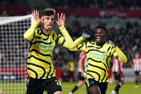 Kai Havertz Singles Out Two Arsenal Team Mates For Praise After Dramatic Late Winner Mirror Online