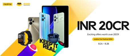 Realme Announces Attractive Offers Worth Over INR 20 Crores During 828