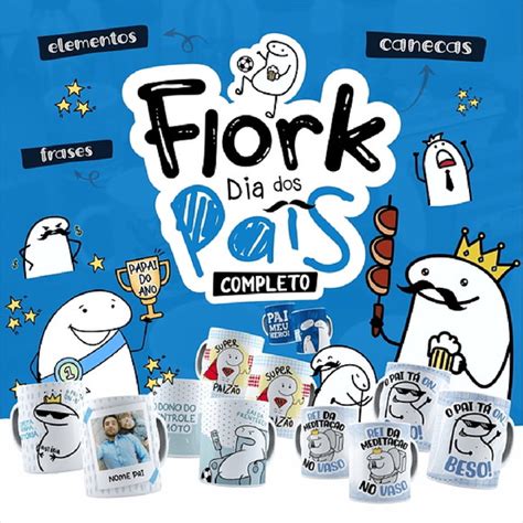 Kit Artes Flork Dia Dos Pais Completo Elo