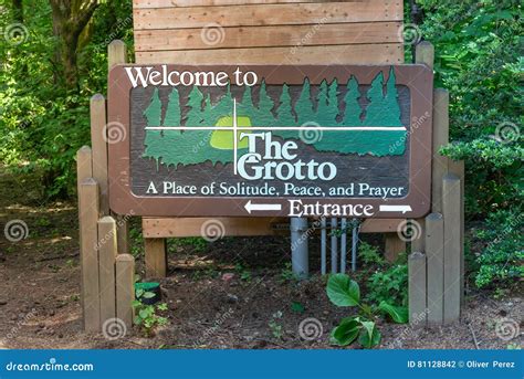 The Grotto Catholic Shrine Editorial Photography Image Of Catholic