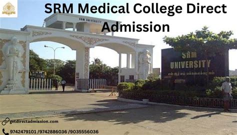 SRM Medical College Direct Admission 2024