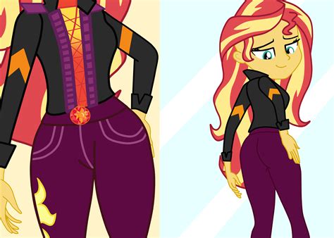 Sunset Shimmerfestival Butt Version Alterna By Gmaplay On Deviantart