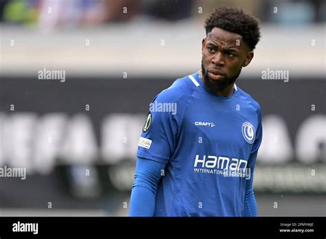 Gent Jordan Torunarigha Of Kaa Gent During The Uefa Conference League