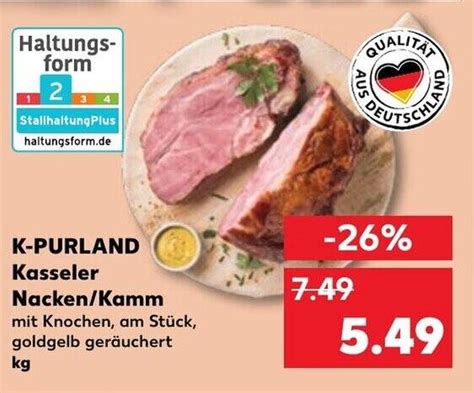 K PURLAND Kasseler Nacken Kamm Angebot Bei Kaufland