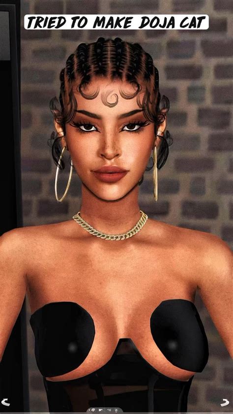 Tried To Make Doja Cat SIMS4 In 2022 Sims 4 Sims 4 Game Sims 4