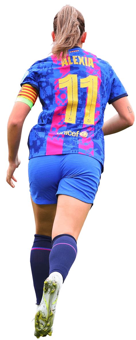 Alexia Putellas Barcelona Women football render - FootyRenders