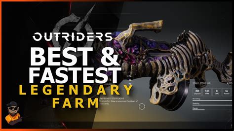 Fastest And Best Legendary Farm In Outriders Multiple Chests Youtube