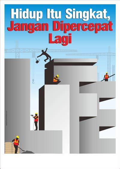 Slogan Keselamatan Safety Poster Indonesia