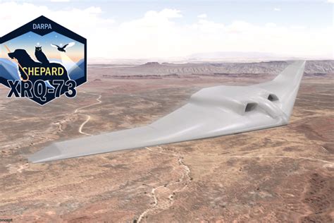 DARPA Announces New Flying Wing X Plane XRQ 73