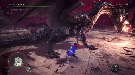 PS4 MHW IB 흑룡 밀라 대검 솔플 09 15 53 伝説の黒龍 大剣ソロ Fade to Black Fatalis